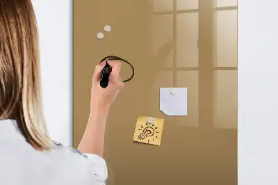 Magnetická tabuľa na kreslenie tmavobéžová farba