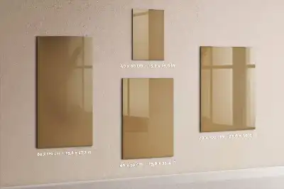 Magnetická tabuľa na kreslenie tmavobéžová farba