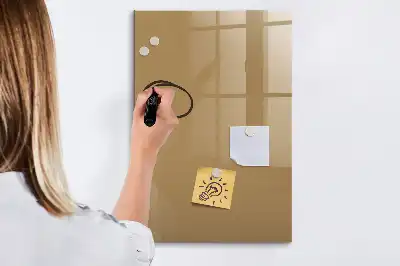 Magnetická tabuľa na kreslenie tmavobéžová farba