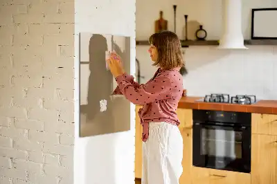 Magnetická tabuľa na kreslenie tmavobéžová farba