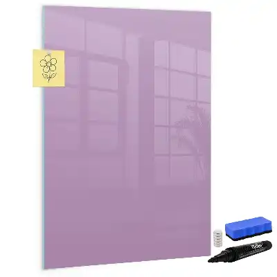 Magnetická kresliaca tabuľa v lila farbe