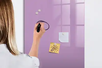 Magnetická kresliaca tabuľa v lila farbe