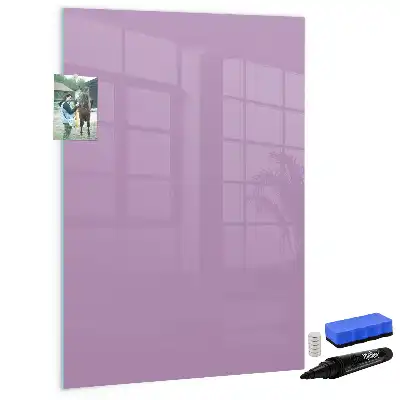 Magnetická kresliaca tabuľa v lila farbe