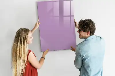 Magnetická kresliaca tabuľa v lila farbe