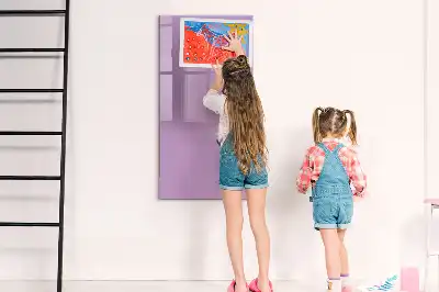 Magnetická kresliaca tabuľa v lila farbe
