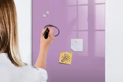 Magnetická kresliaca tabuľa v lila farbe