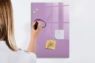 Magnetická kresliaca tabuľa v lila farbe