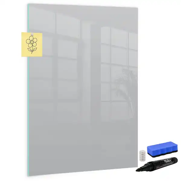 Magnetická tabuľa na kreslenie svetlosivá