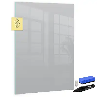 Magnetická tabuľa na kreslenie svetlosivá