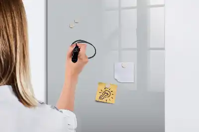Magnetická tabuľa na kreslenie svetlosivá