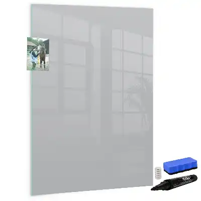 Magnetická tabuľa na kreslenie svetlosivá