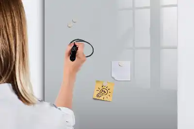 Magnetická tabuľa na kreslenie svetlosivá