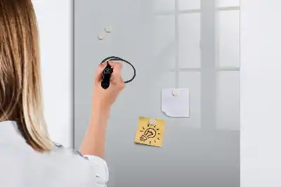 Magnetická tabuľa na kreslenie svetlosivá