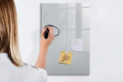 Magnetická tabuľa na kreslenie svetlosivá