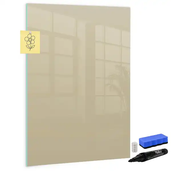 Magnetická kresliaca tabuľa béžová