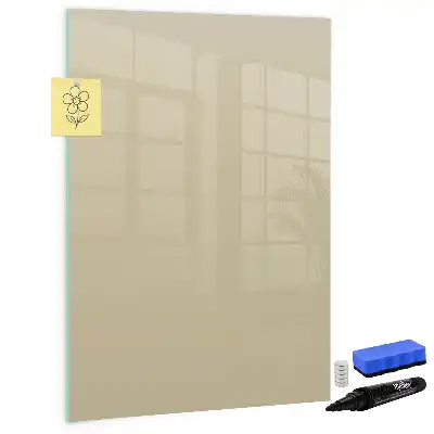 Magnetická kresliaca tabuľa béžová