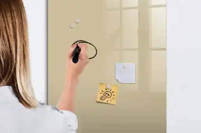Magnetická kresliaca tabuľa béžová