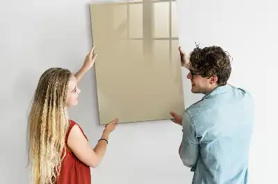 Magnetická kresliaca tabuľa béžová
