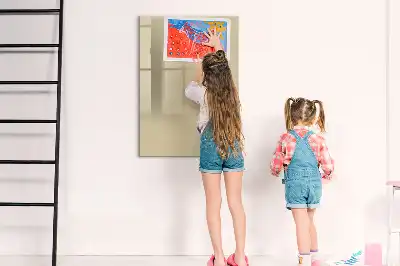 Magnetická kresliaca tabuľa béžová