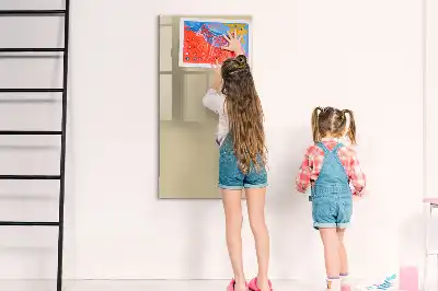 Magnetická kresliaca tabuľa béžová