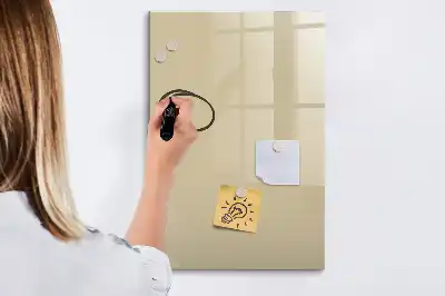Magnetická kresliaca tabuľa béžová