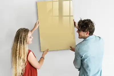 Magnetická tabuľa na kreslenie krémová