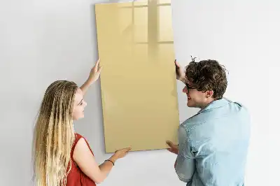 Magnetická tabuľa na kreslenie krémová