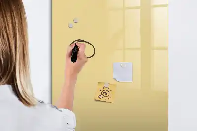 Magnetická tabuľa na kreslenie krémová