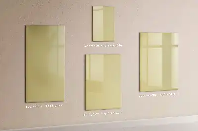 Magnetická tabuľa na kreslenie krémová