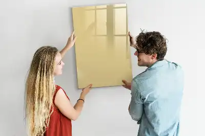 Magnetická tabuľa na kreslenie krémová