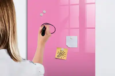 Magnetická kresliaca tabuľa v ružovej farbe