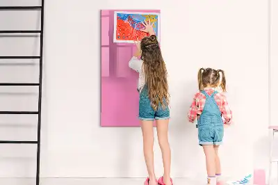 Magnetická kresliaca tabuľa v ružovej farbe