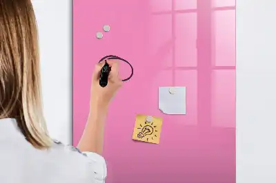Magnetická kresliaca tabuľa v ružovej farbe