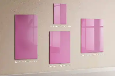 Magnetická kresliaca tabuľa v ružovej farbe