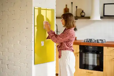 Magnetická tabuľa na kreslenie svetložltá farba