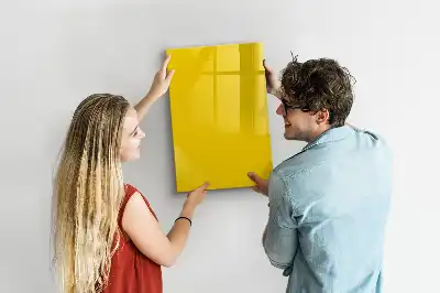 Magnetická tabuľa na kreslenie svetložltá farba