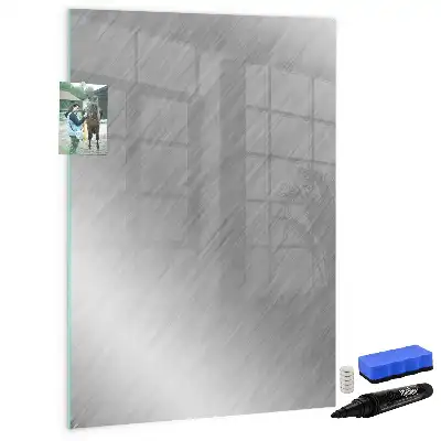 Magnetická kresliaca tabuľa v kovovom lesku