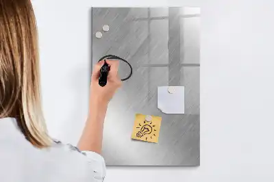 Magnetická kresliaca tabuľa v kovovom lesku