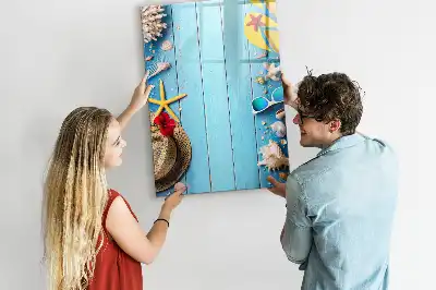 Plážový set s magnetickou tabuľou na kreslenie