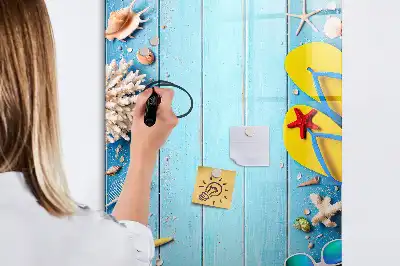 Plážový set s magnetickou tabuľou na kreslenie