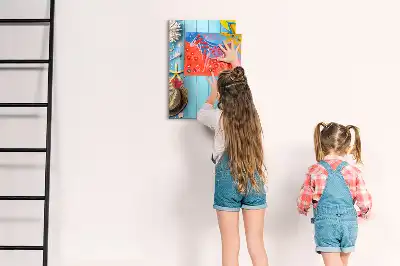 Plážový set s magnetickou tabuľou na kreslenie