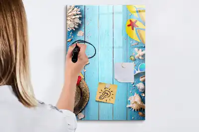 Plážový set s magnetickou tabuľou na kreslenie