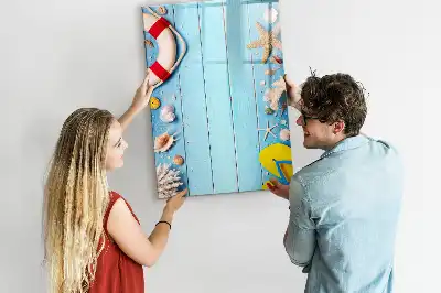 Magnetická kresliaca tabuľa set pre milovníkov pláže