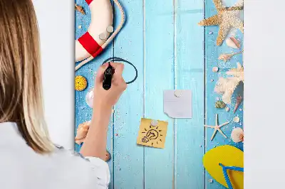 Magnetická kresliaca tabuľa set pre milovníkov pláže