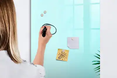 Magnetická tabuľa na kreslenie s motívom exotických listov