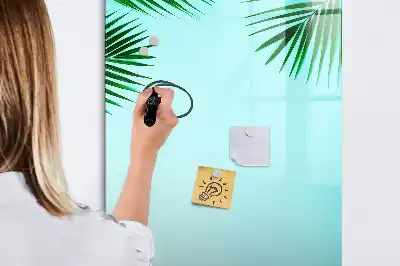 Magnetická kresliaca tabuľa s motívom palmových listov