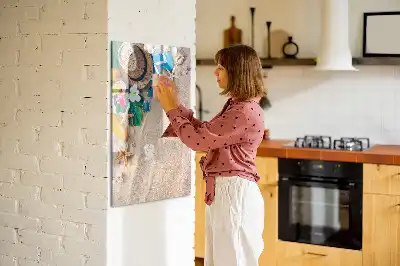 Magnetická kresliaca tabuľa piesočná pláž