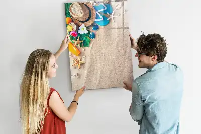 Magnetická kresliaca tabuľa piesočná pláž