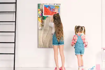 Magnetická kresliaca tabuľa piesočná pláž