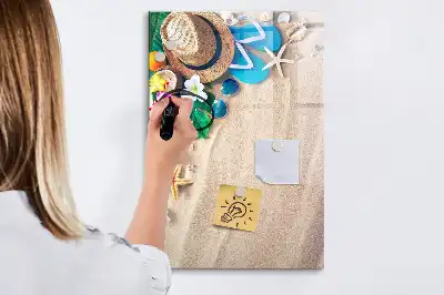Magnetická kresliaca tabuľa piesočná pláž